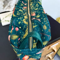 Into the Woods Green Travel Pouch