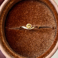 Current Ring with Citrine