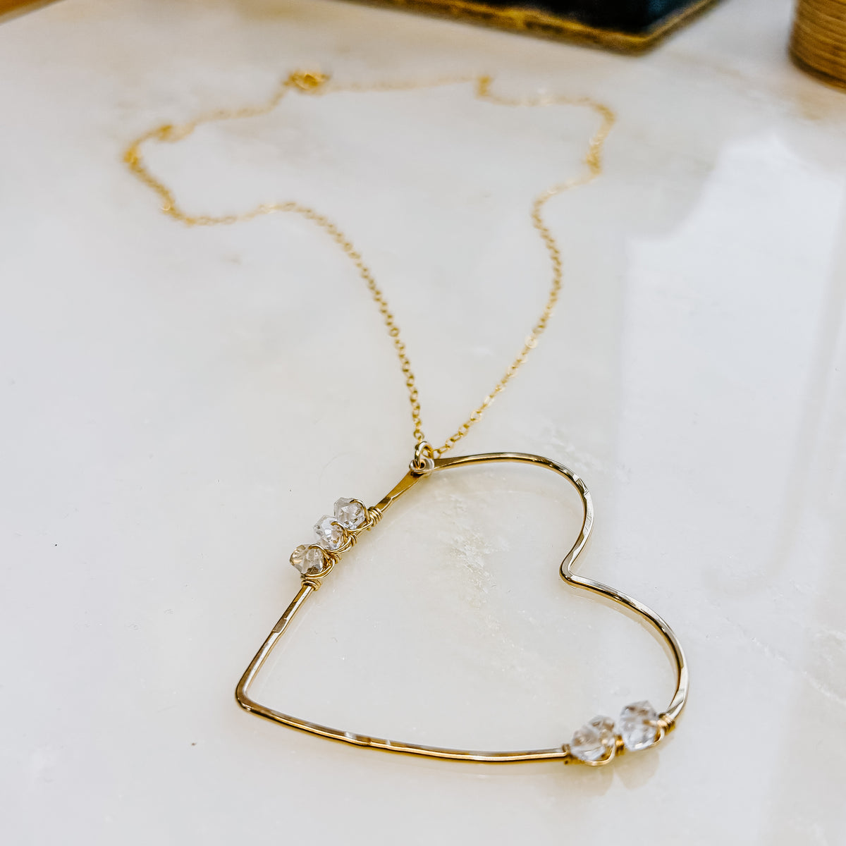 Heart Shaped Pendant Necklace