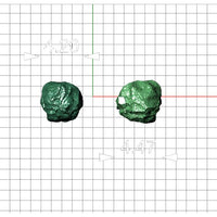 Gold Nugget Stud Earrings 14k Gold