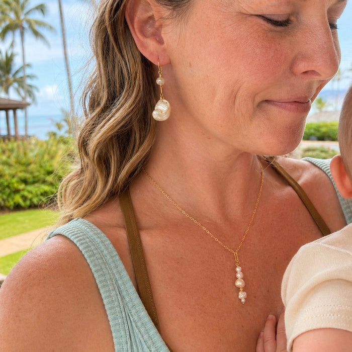 The Heirloom Pearl Drop Necklace