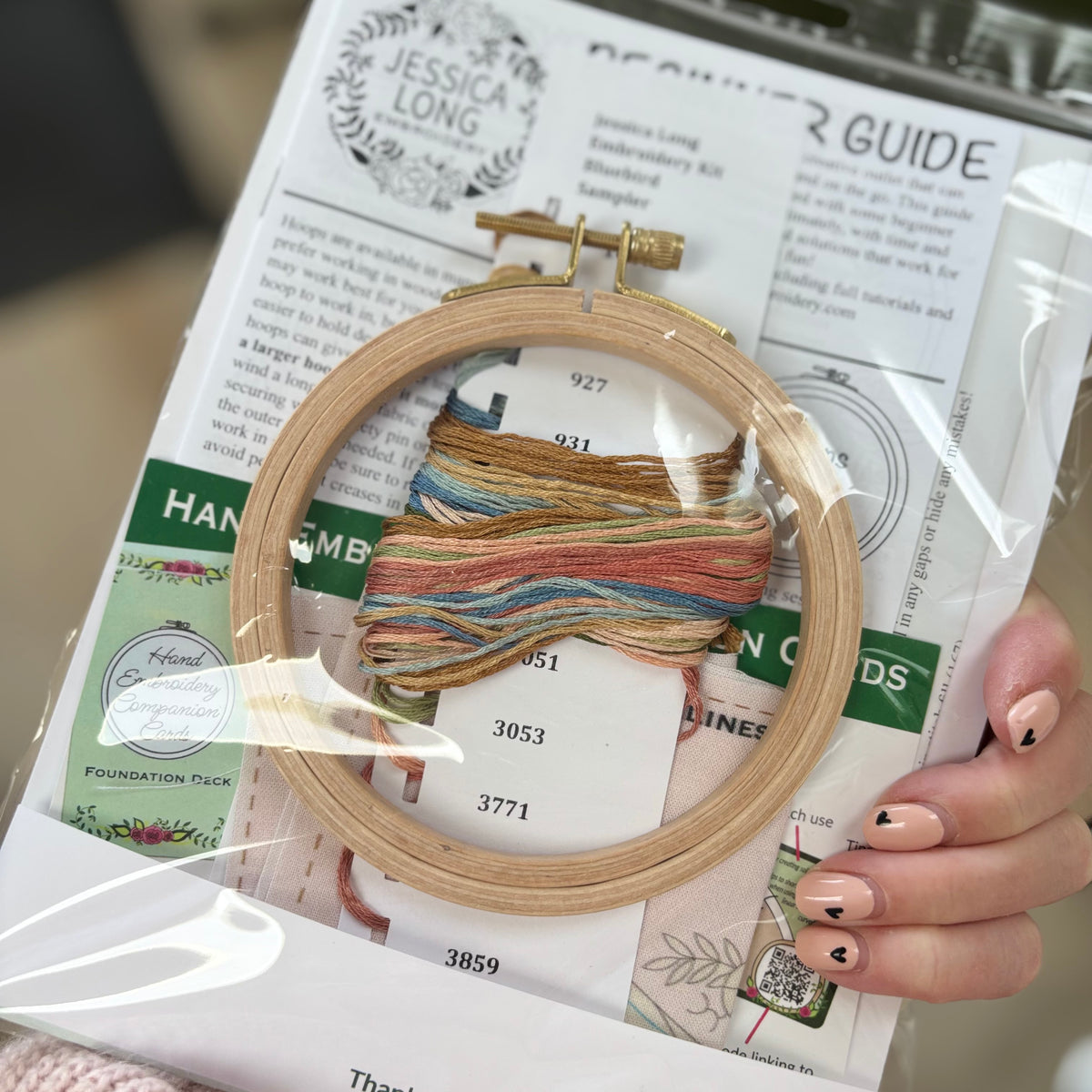 Bluebird DIY Embroidery Kit
