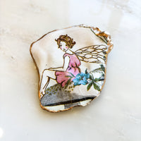 Pink Fairy Shell Jewelry Dish