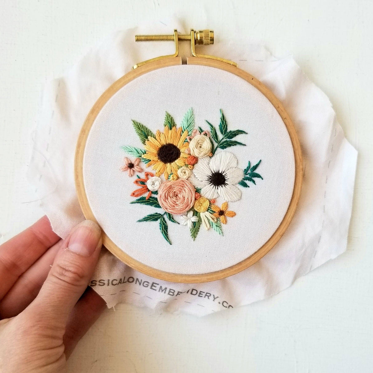 Cozy Harvest Beginner Embroidery Kit