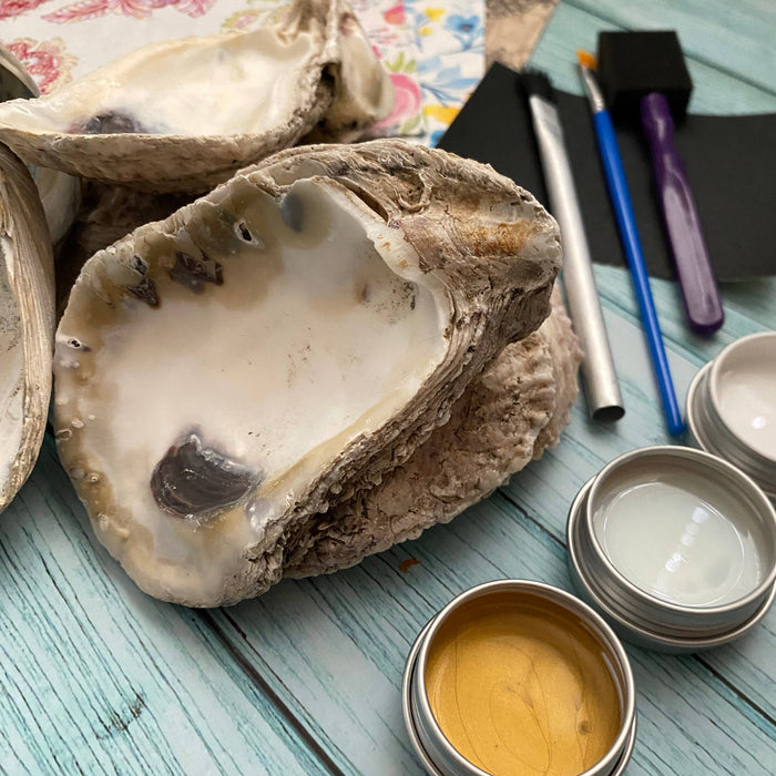 DIY Decoupage Shell Jewelry Dish Kit