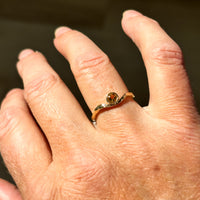 Current Ring with Citrine