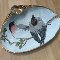 Birds of a Feather Shell Jewelry Dish