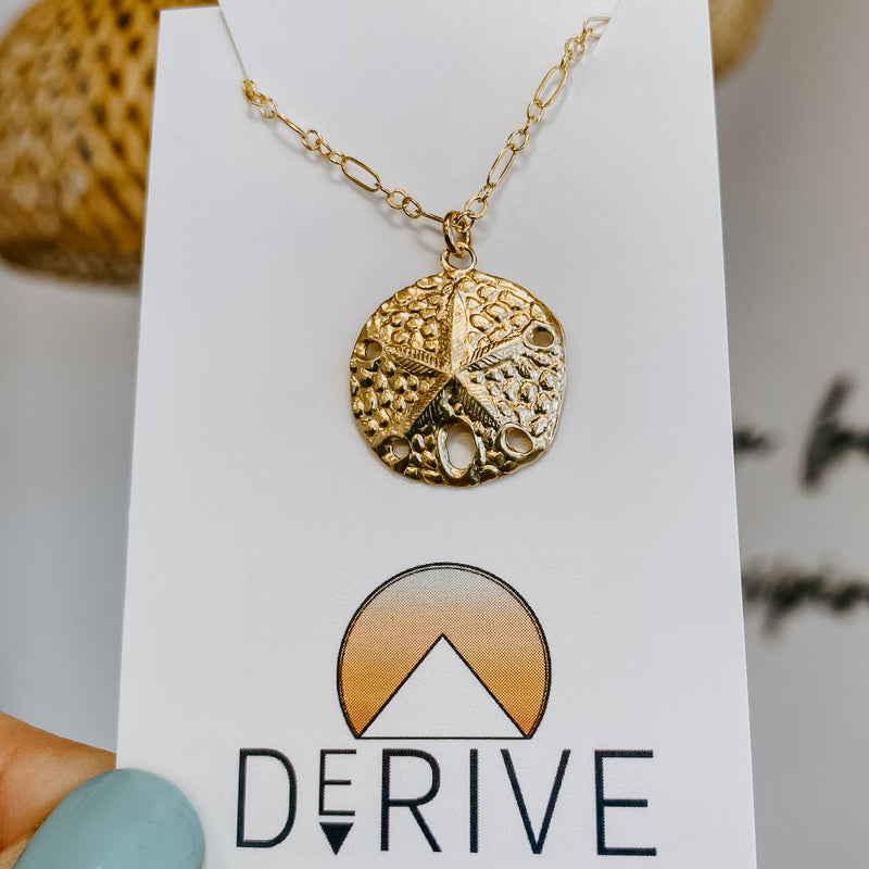 Sand Dollar Pendant Necklace