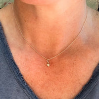 North Star 14k Gold Charm (Charm only)