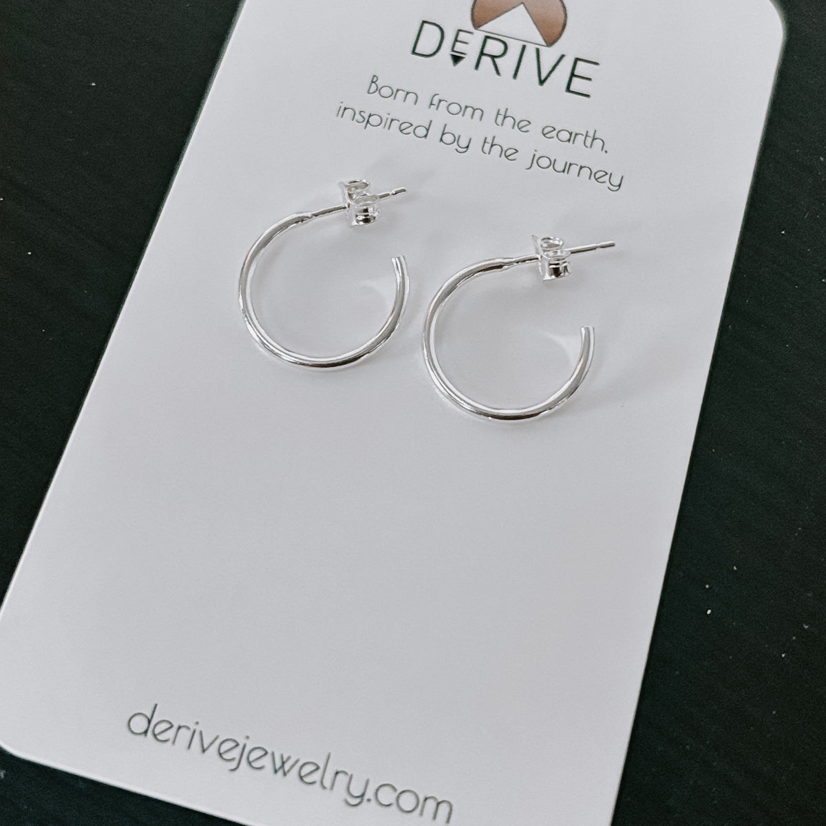 Post Hoop Earrings