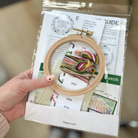 Berry Patch Bunny DIY Embroidery Craft Kit