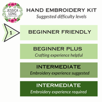 Bluebird DIY Embroidery Kit