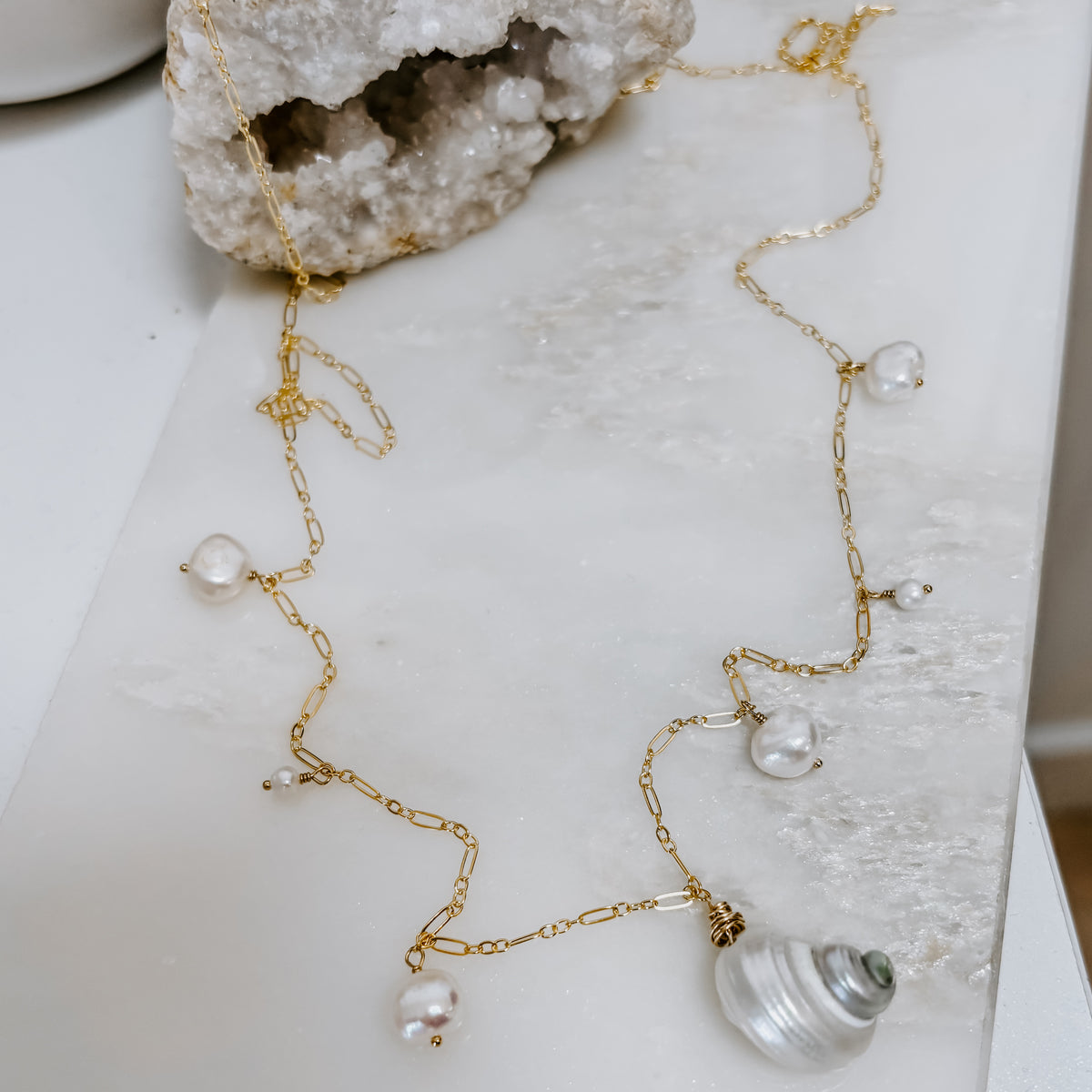 Moon and Tide Necklace