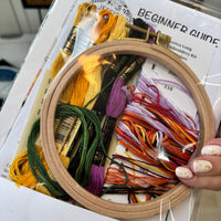 Bumblebee Bouquet Embroidery Kit