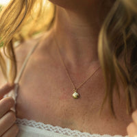 Sand Dollar 14k Gold Charm (Charm only)