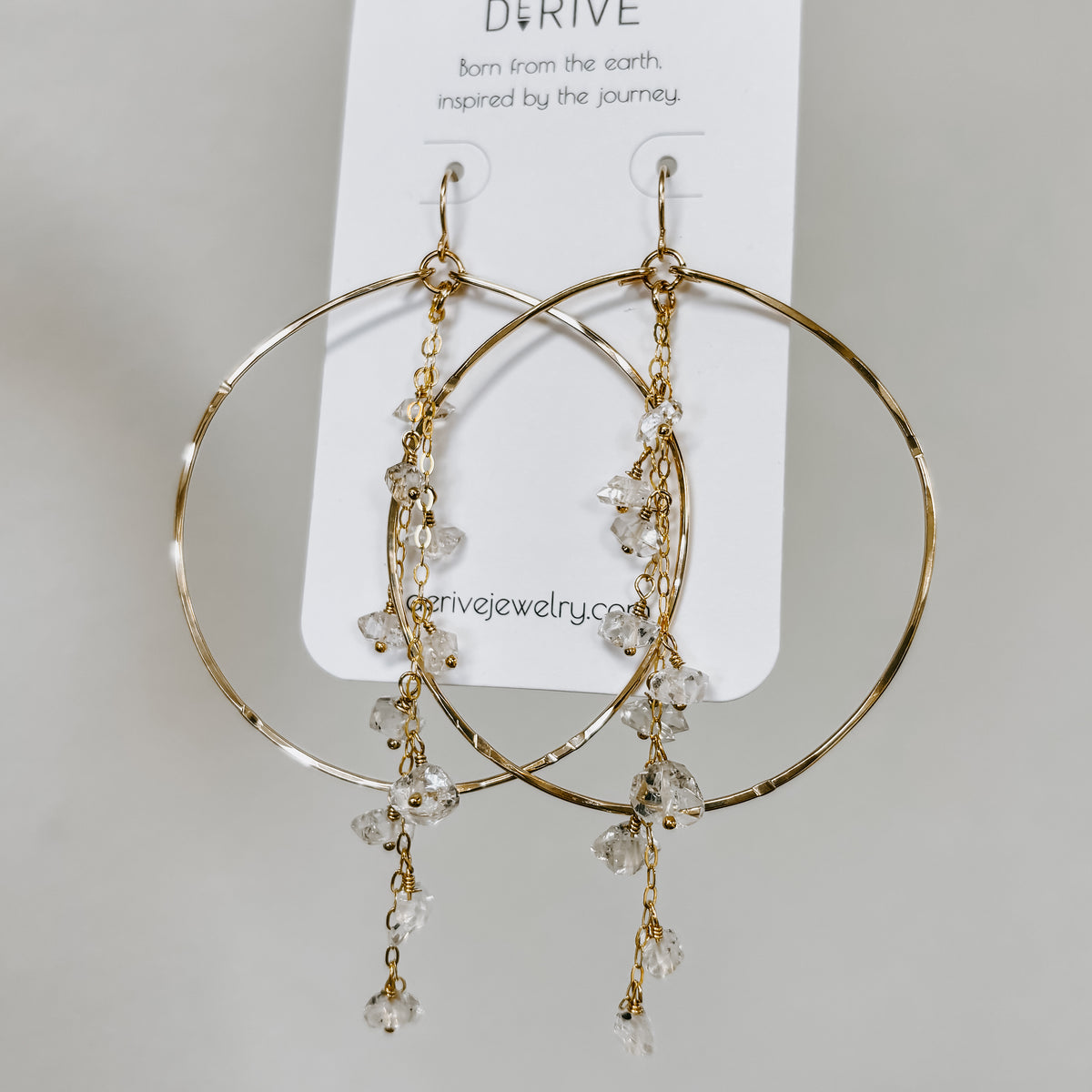 Enchanted Herkimer Diamond Earrings