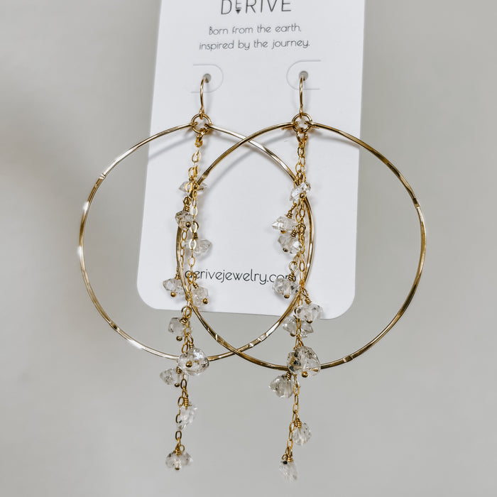 Enchanted Herkimer Diamond Earrings
