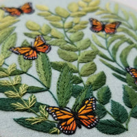 Butterfly Grove DIY Hand Embroidery Kit