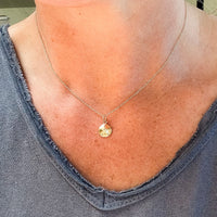 Sand Dollar 14k Gold Charm (Charm only)