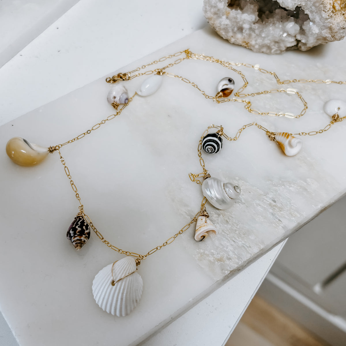 Shoreline Shells Necklace