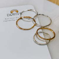Stacking Ring in 14k Gold Fill or Sterling Silver