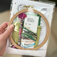 Birds & Blooms DIY Embroidery Kit