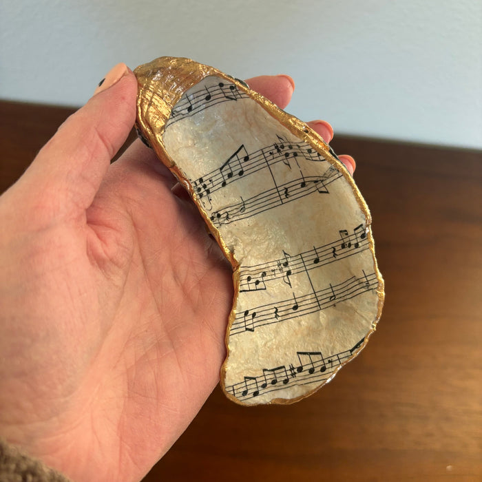 Life is a Song Jewelry Shell Dish