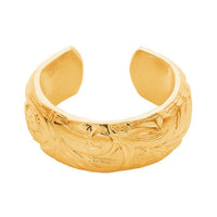 Pattern Wire Ear Cuff in 14k gold fill — view 7