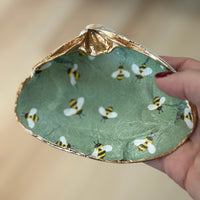 Trail of Bees Shell Jewelry Dish