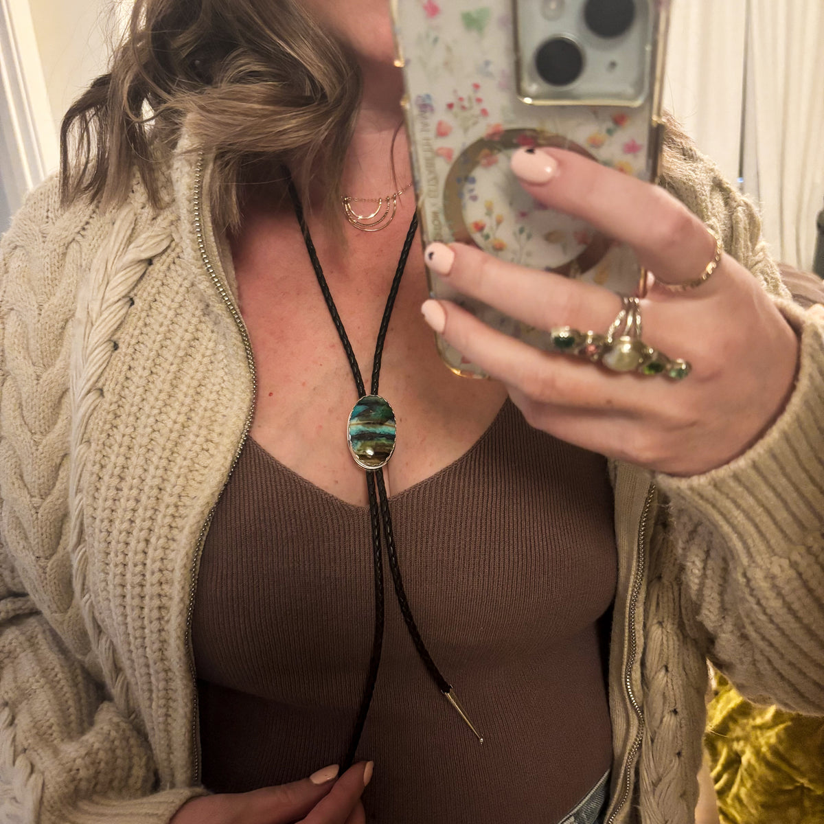 Echo of the Earth Bolo Tie