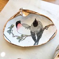 Birds of a Feather Shell Jewelry Dish