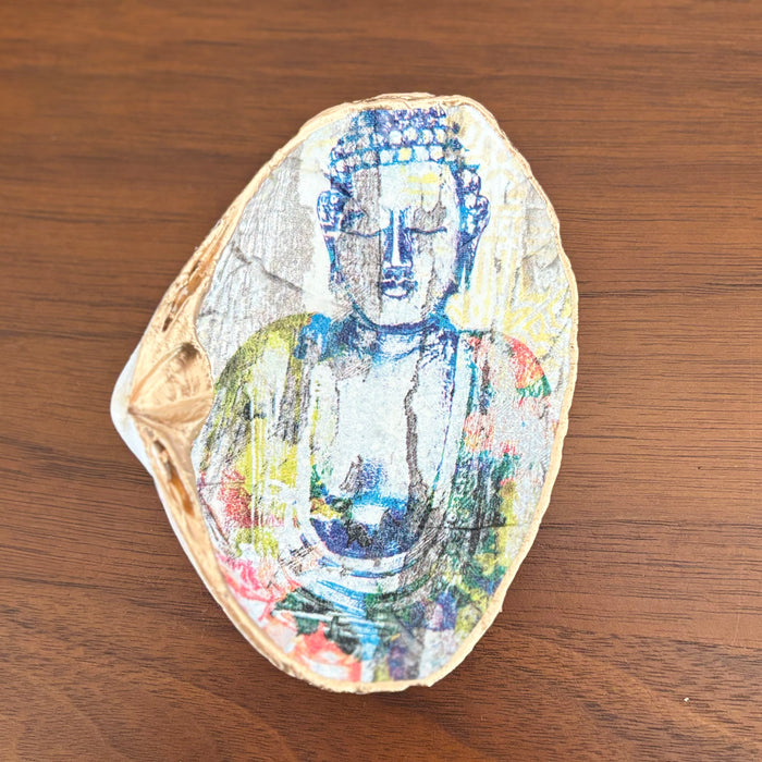 Vision of Buddha Shell Jewelry Dish