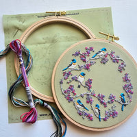 Birds & Blooms DIY Embroidery Kit