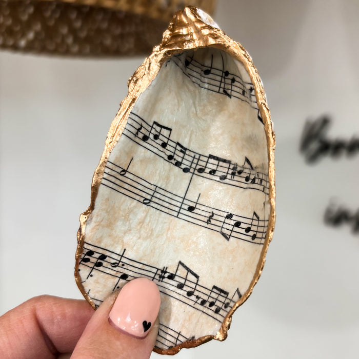 Life is a Song Jewelry Shell Dish