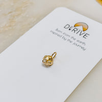Gold Nugget 14k Gold Charm (Charm only)