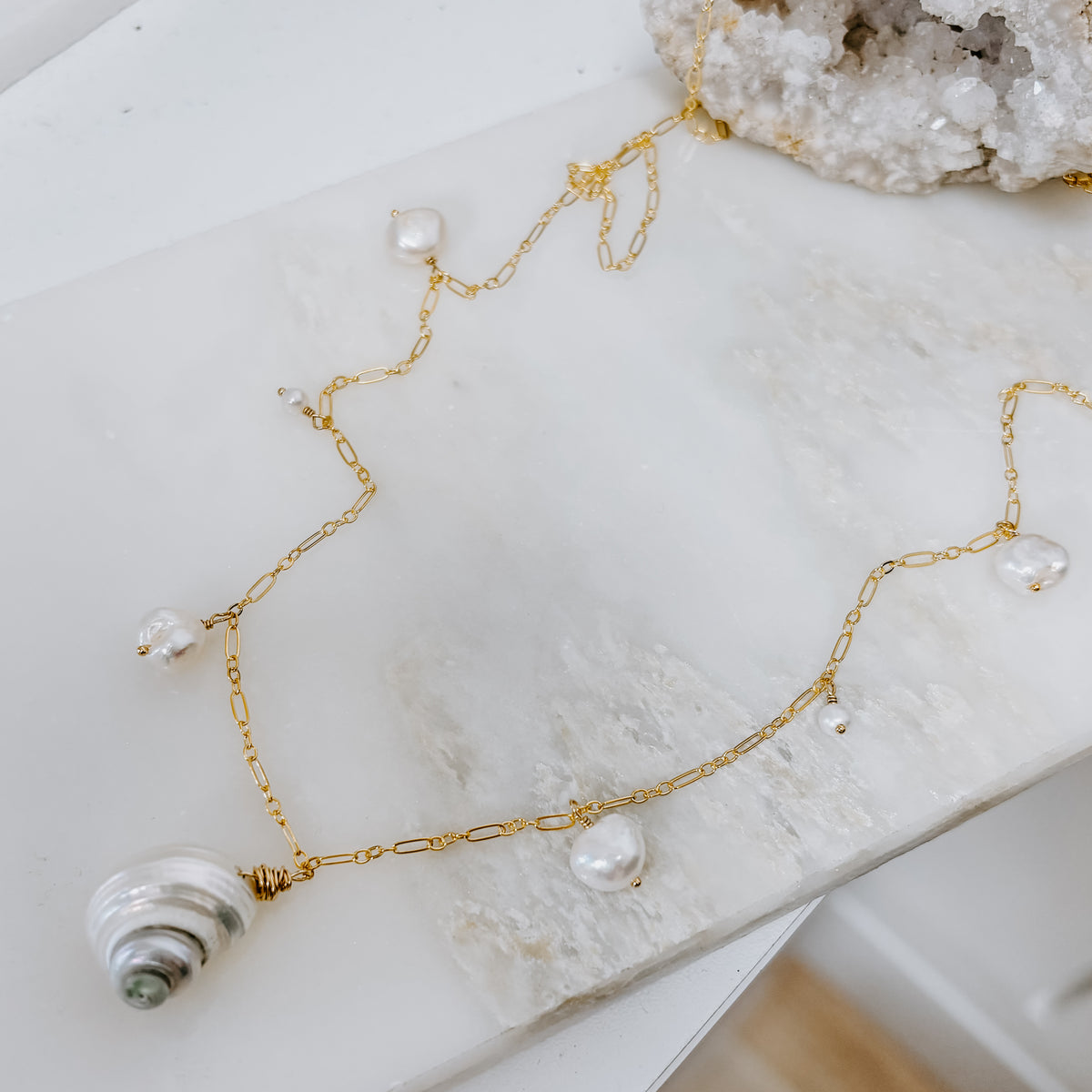 Moon and Tide Necklace