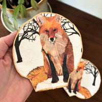 Fox Friend Shell Jewelry Dish