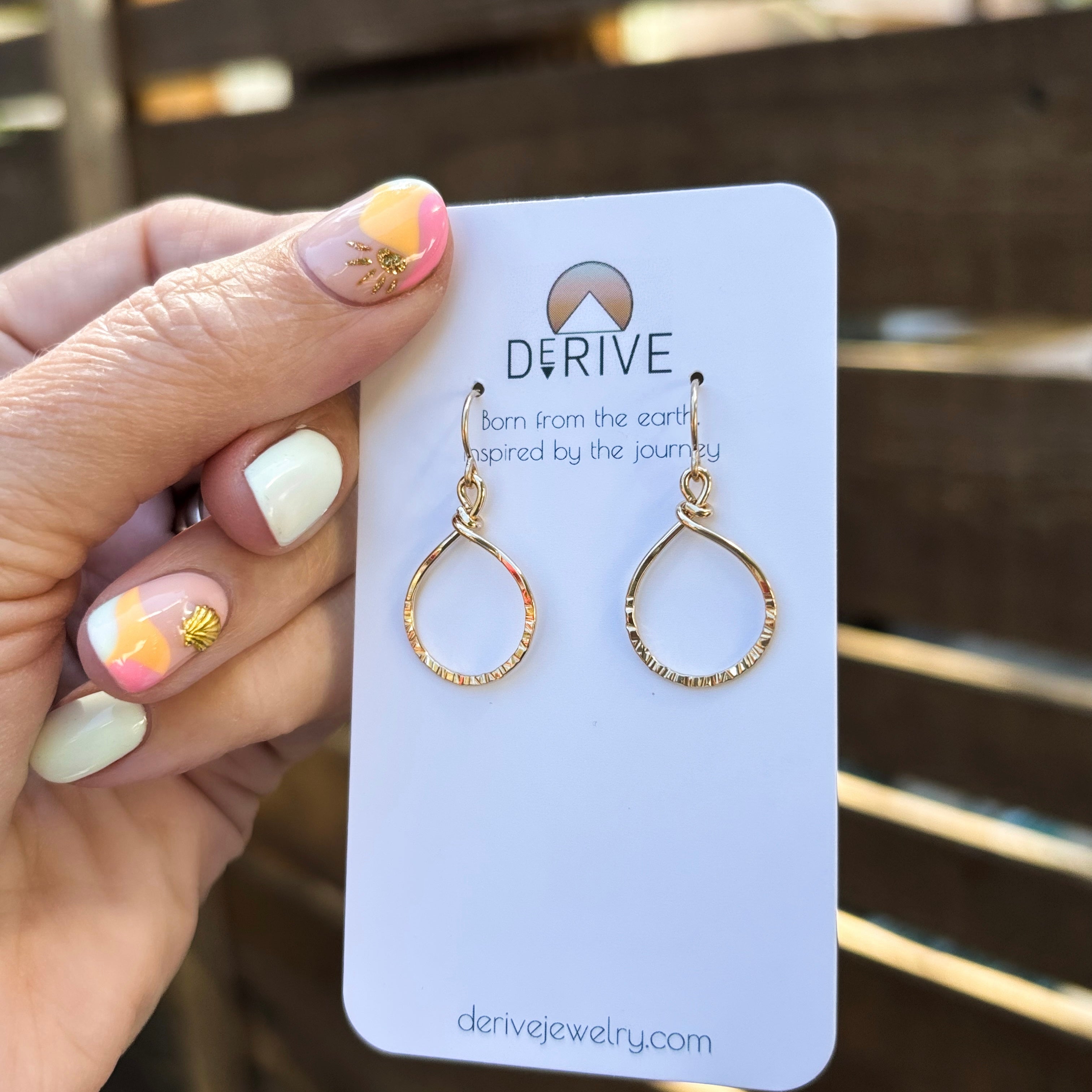 Mini Teardrop Earrings – Derive Jewelry
