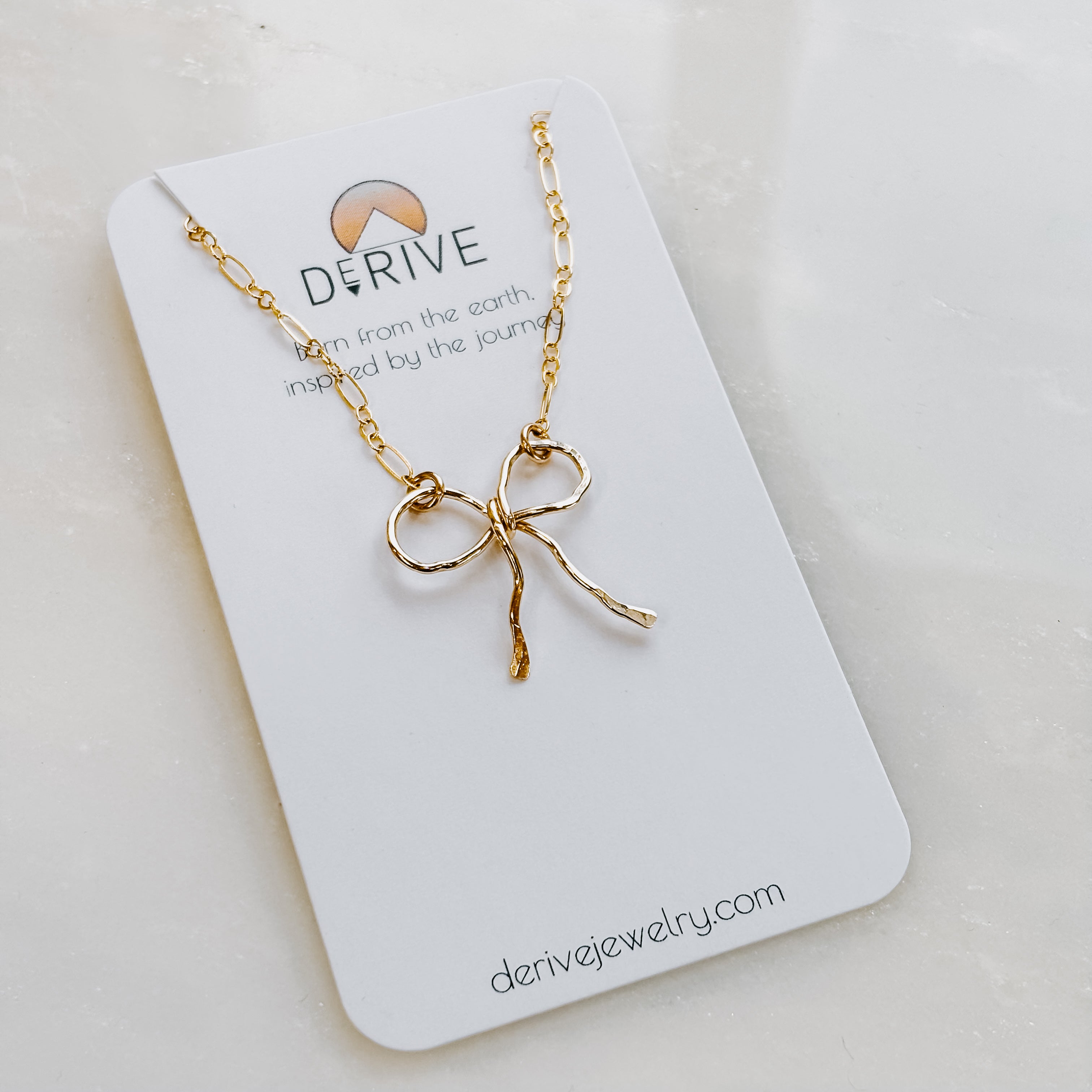 Bow Necklace – Derive Jewelry