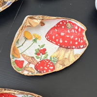 Mushroom Shell Jewelry Dish