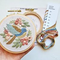 Bluebird DIY Embroidery Kit