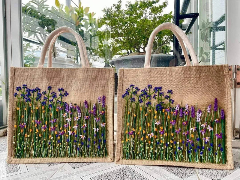 Farmer's Market Floral Bag