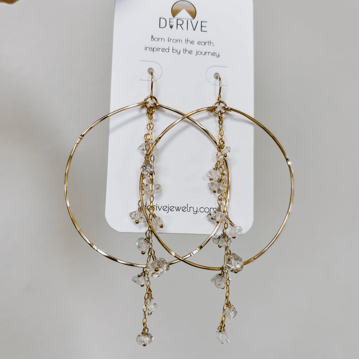 Enchanted Herkimer Diamond Earrings