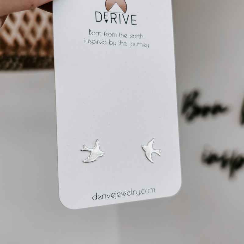 Song Bird Stud Earrings