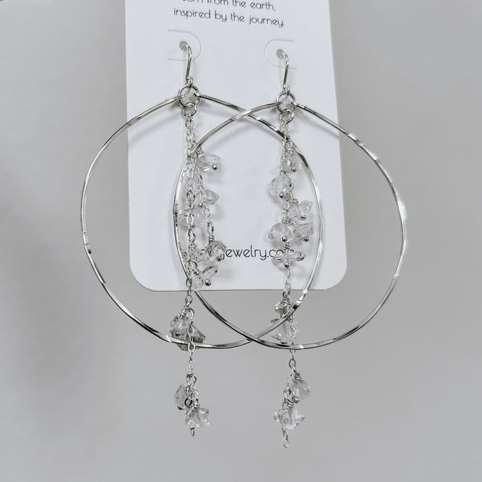 Enchanted Herkimer Diamond Earrings