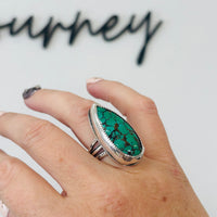 Statement Ring Hubei Turquoise, size 7