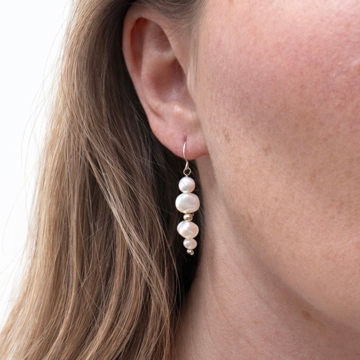 The Heirloom Pearl Drop Earrings