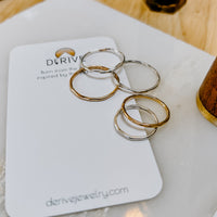 Stacking Ring in 14k Gold Fill or Sterling Silver