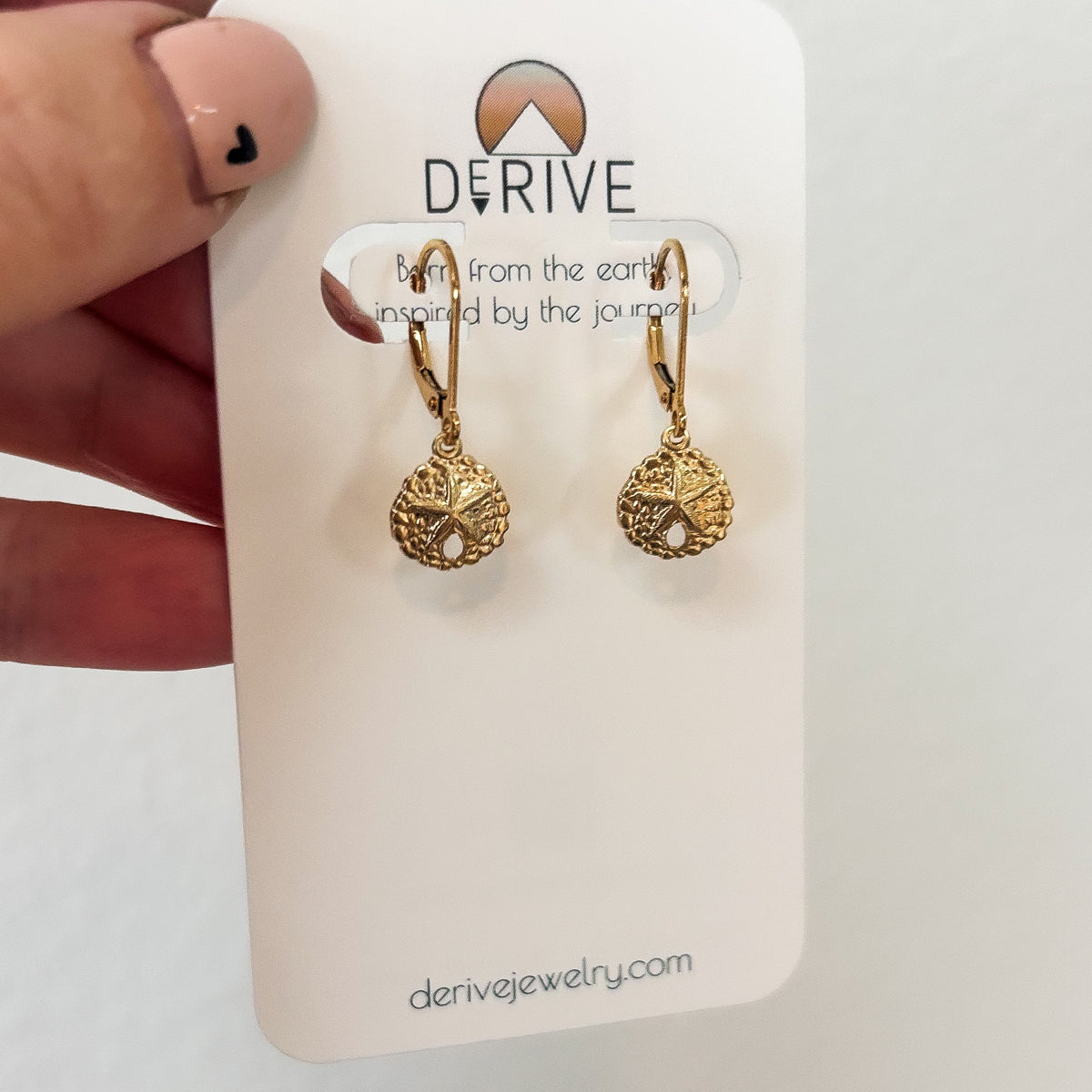 Beachcomers Small Sand Dollar Earrings