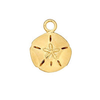 Sand Dollar 14k Gold Charm (Charm only)
